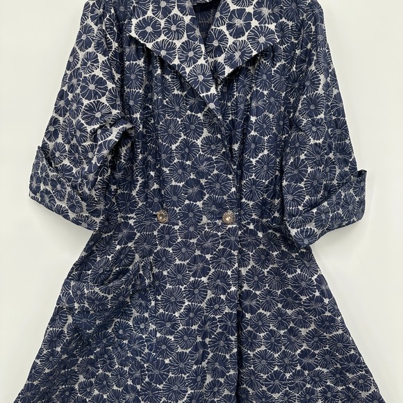 Vintage Handmade Duster Jacket Dress Size S M Swing Dark Romantic‎ Witchy Grunge - Picture 8 of 14